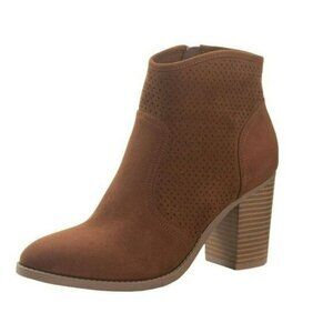 AMERICAN RAG WOMENS ADRIEN BROWN BOOTIES SHOES, SZ 9, NIB